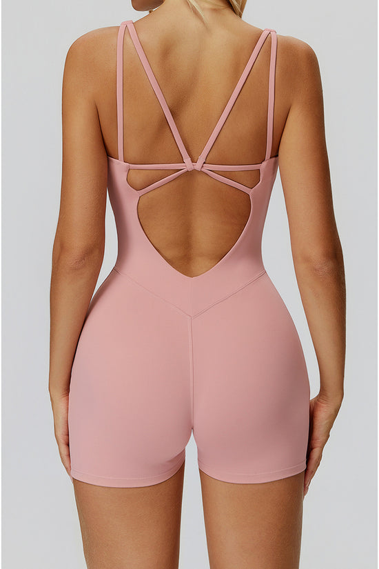 Sleek Sleeveless Bodycon Romper