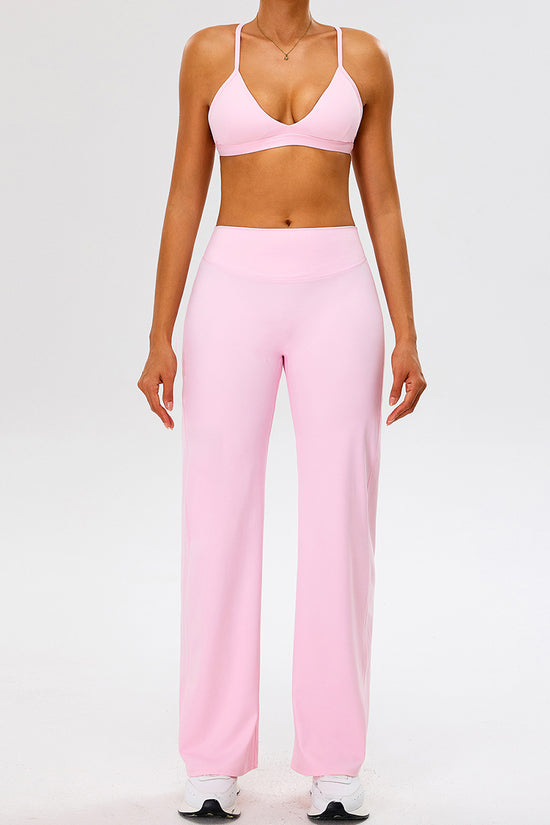 Sleek Sleeveless Activewear Set