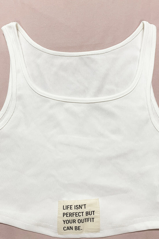 Trendy Activewear Set with Cropped Top