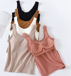 Chic Scoop Neck Tank Top