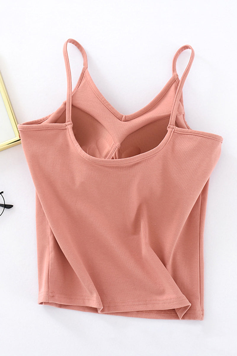 Sleek Sleeveless V-Neck Camisole