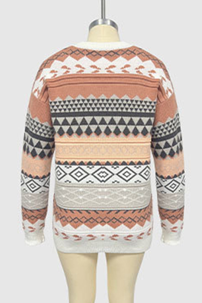 Geometric Pattern Sweater