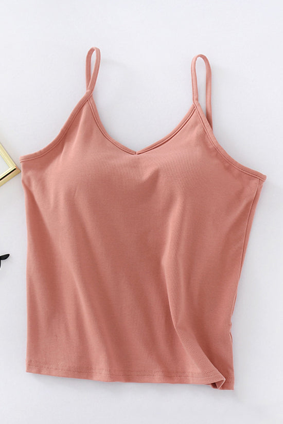 Sleek Sleeveless V-Neck Camisole