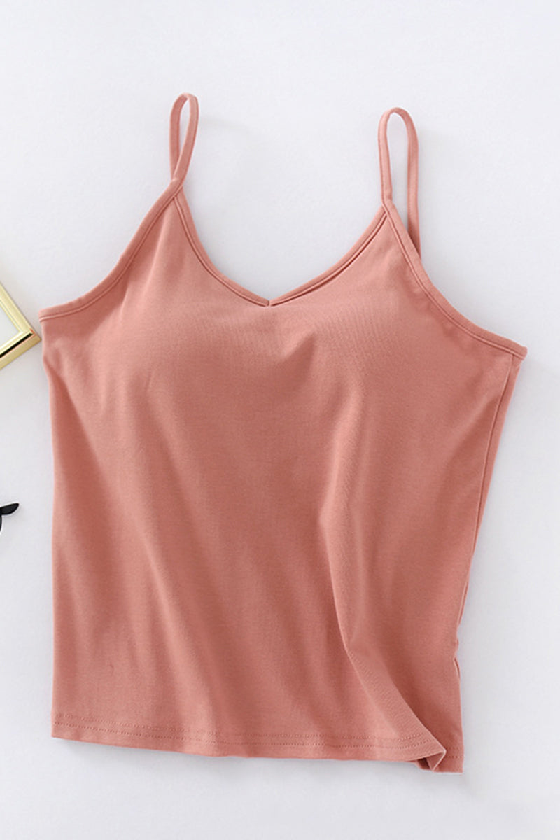Sleek Sleeveless V-Neck Camisole
