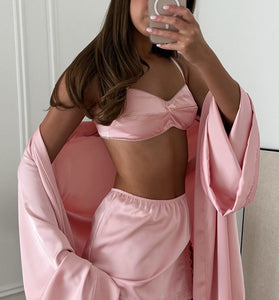 Elegant Sleeveless Loungewear Set