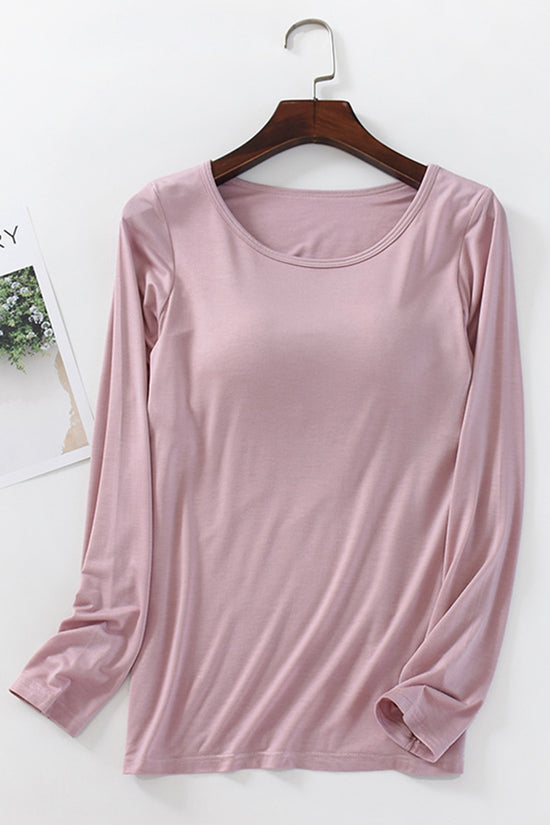 Essential Long Sleeve Crew Neck Tee