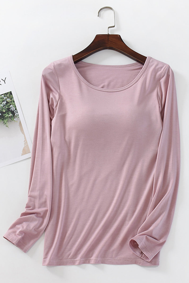 Essential Long Sleeve Crew Neck Tee