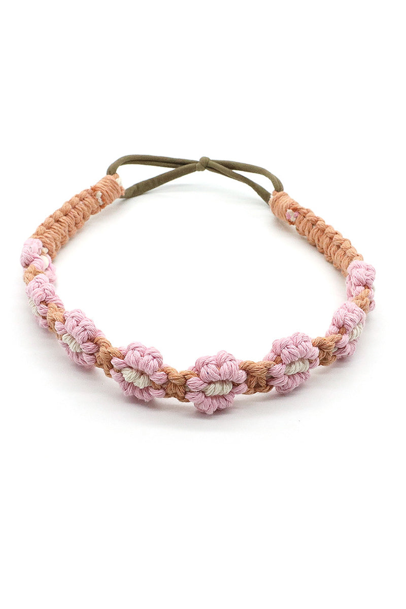 Floral Woven Headband