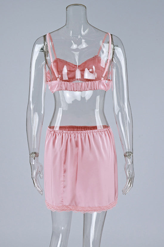 Elegant Sleeveless Loungewear Set