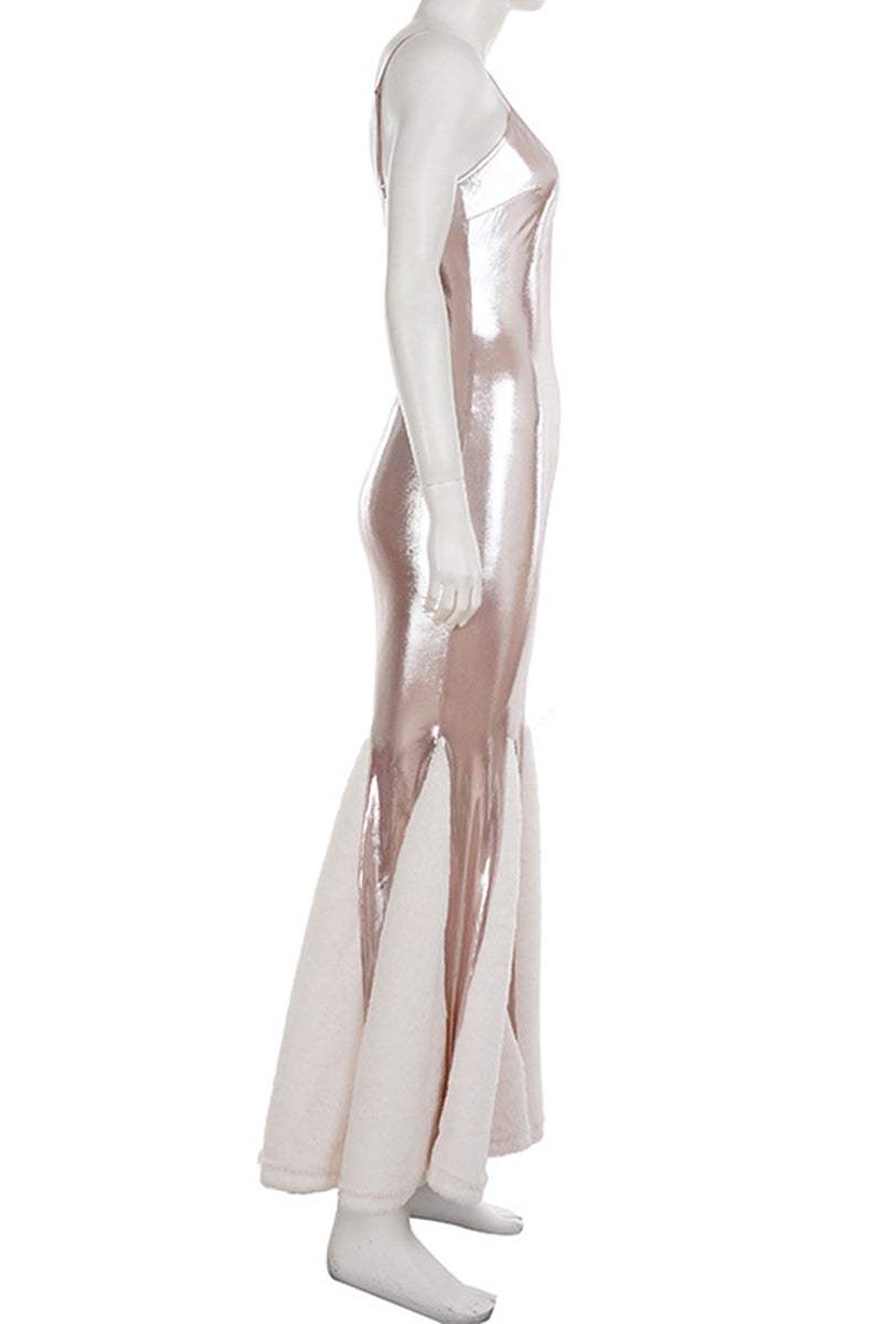 Sleek Spaghetti Strap Dress