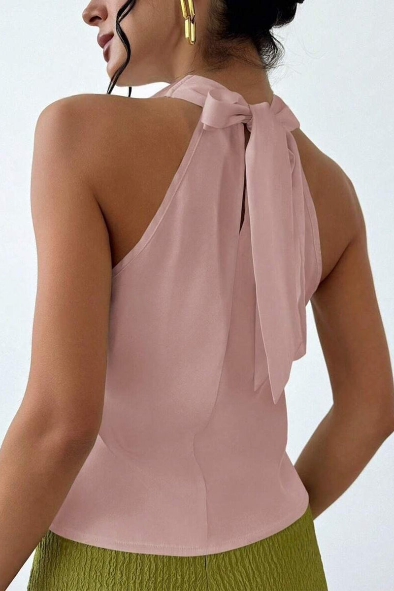Sleek Halter Tank Top