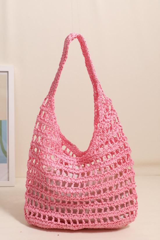 Chic Crochet Tote Bag