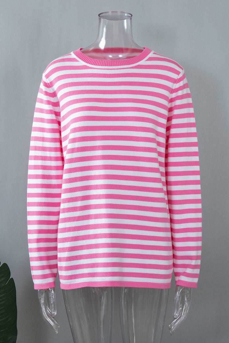 Striped Long Sleeve Sweater