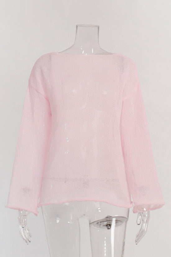 Classic Long Sleeve Knit T-Shirt