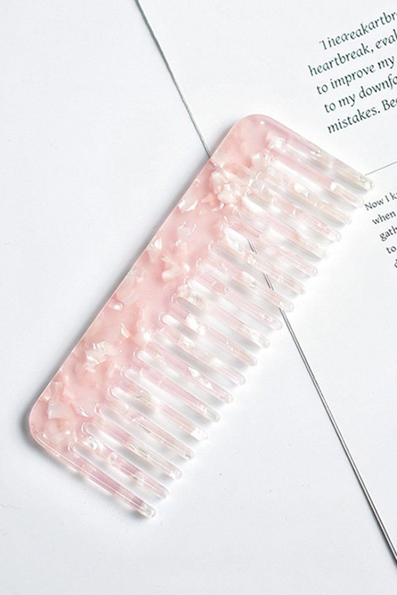 Elegant Wide-Tooth Hair Comb