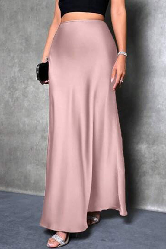 Elegant High-Waist Skirt