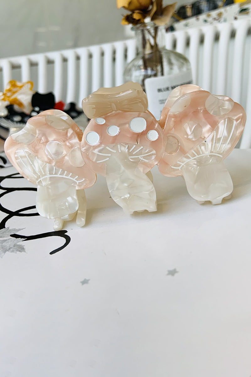 Mushroom Hair Clip