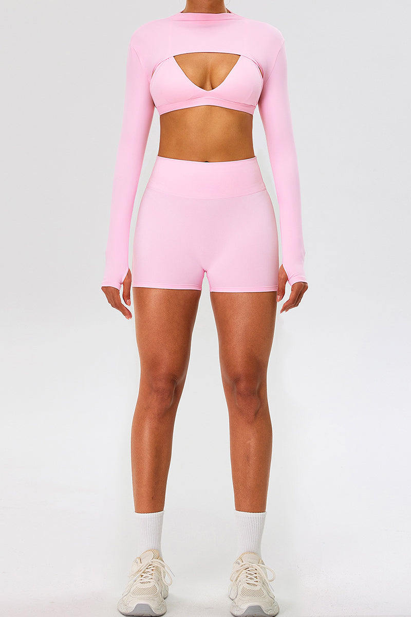 Seamless High-Waisted Activewear Set