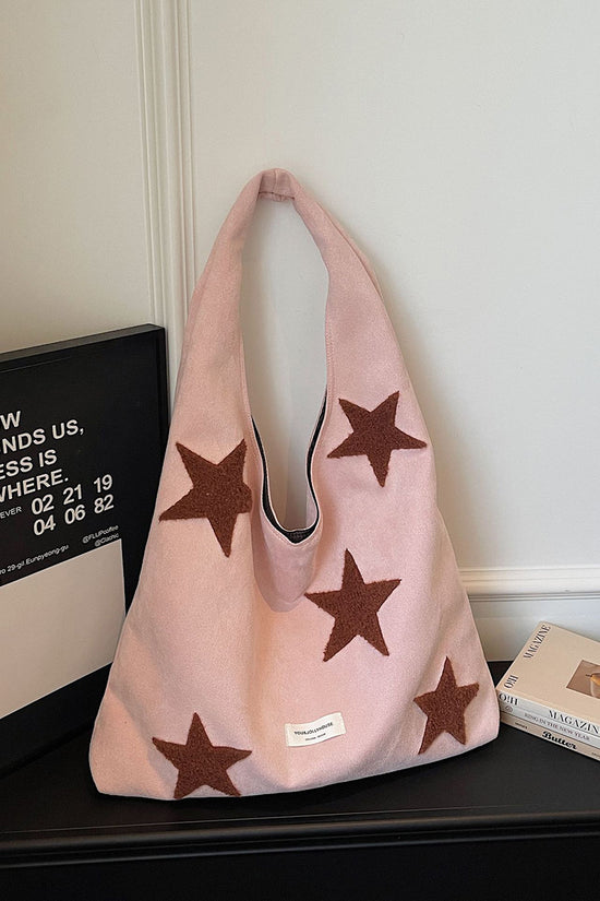 Star-Patterned Tote Bag