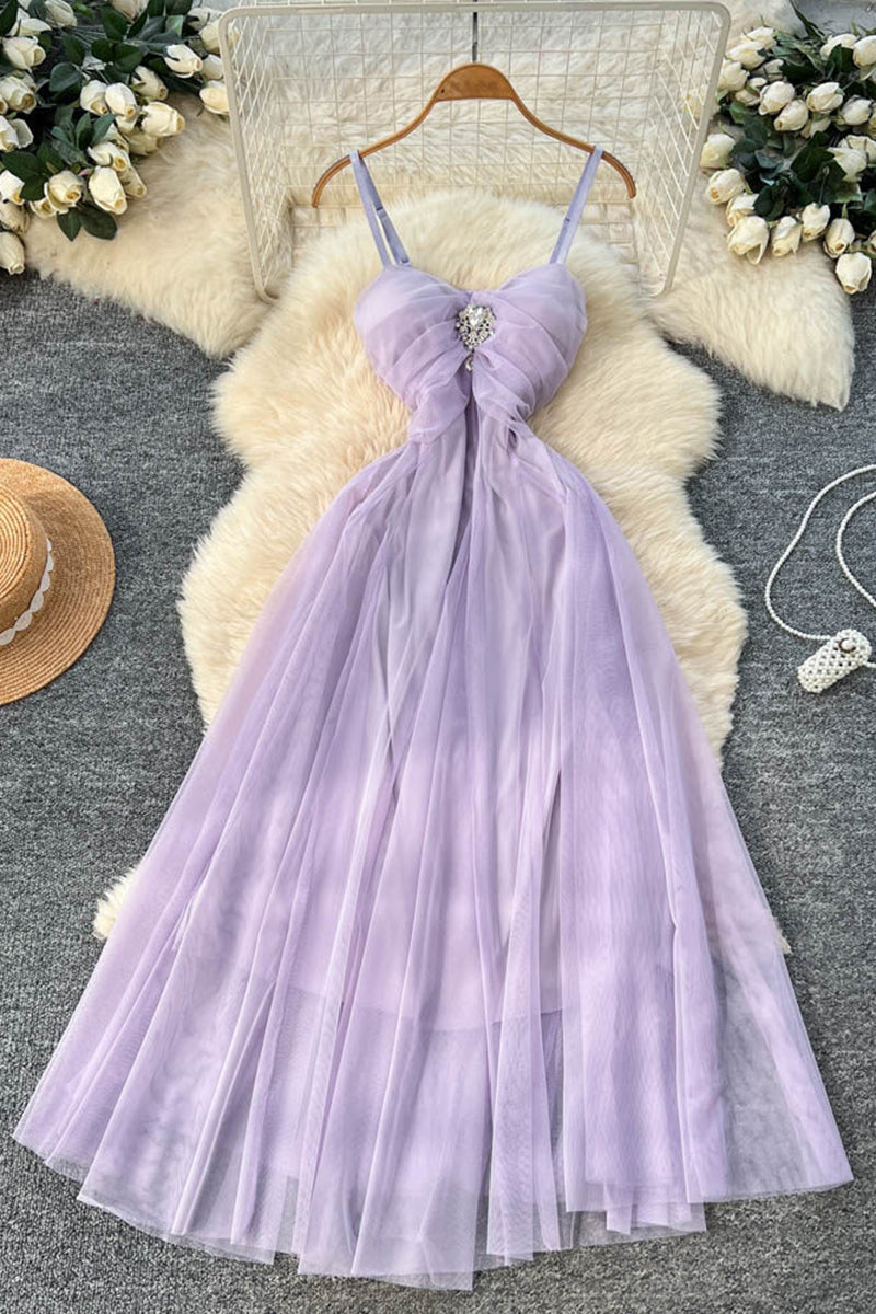 Elegant Flowing Sleeveless Dress