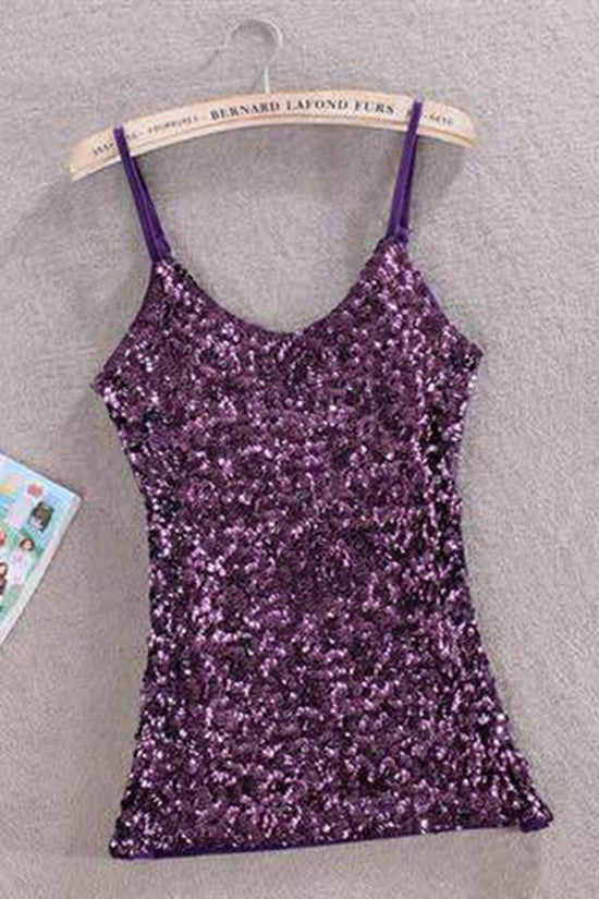 Sparkling Sleeveless Camisole