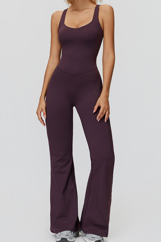 Sleek Sleeveless Bodycon Jumpsuit