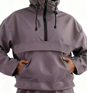 Hooded Windbreaker Jacket