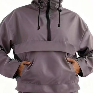 Hooded Windbreaker Jacket