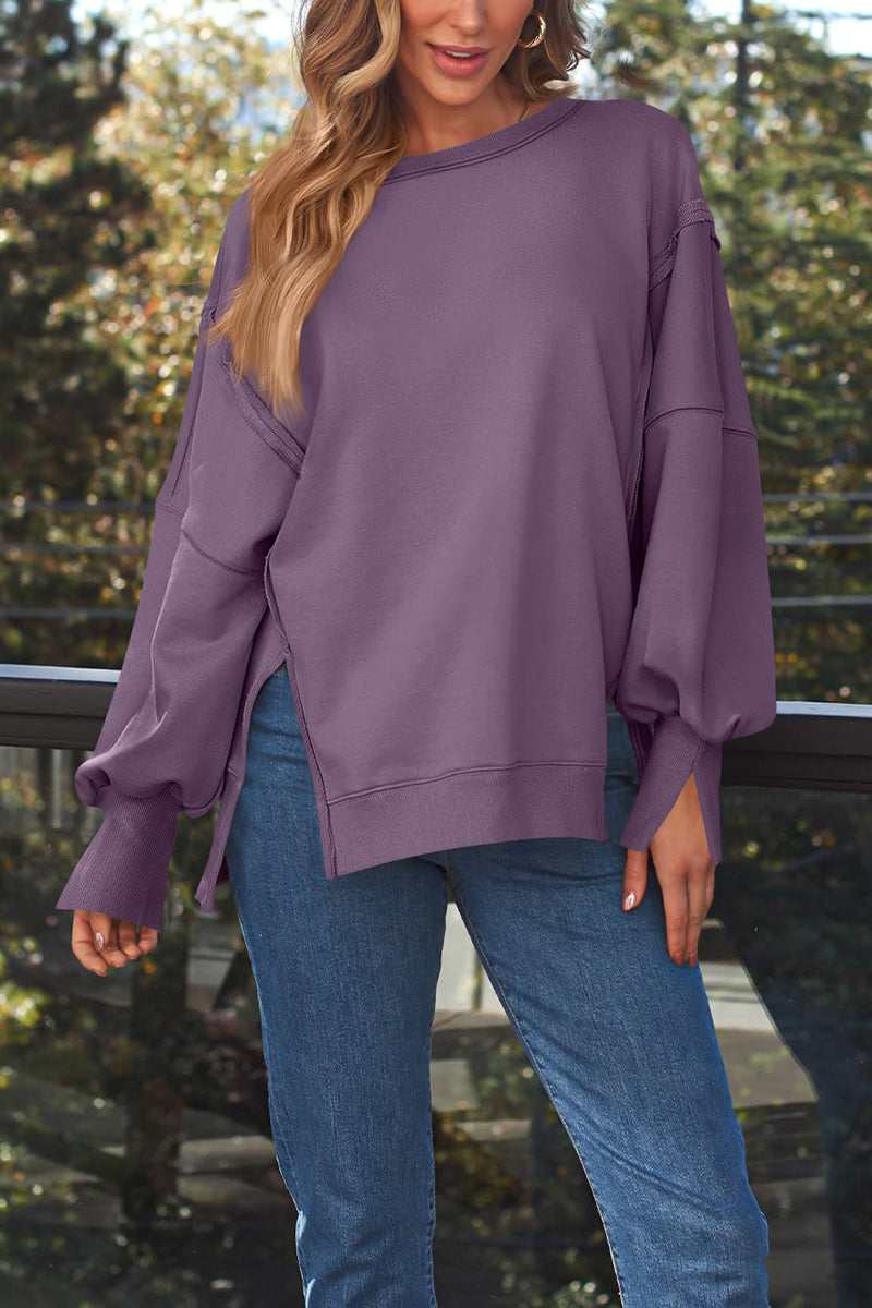Oversized Dropped Shoulder Sweatshirt