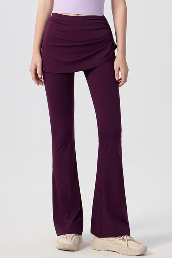 Ruched Skirted Active Leggings