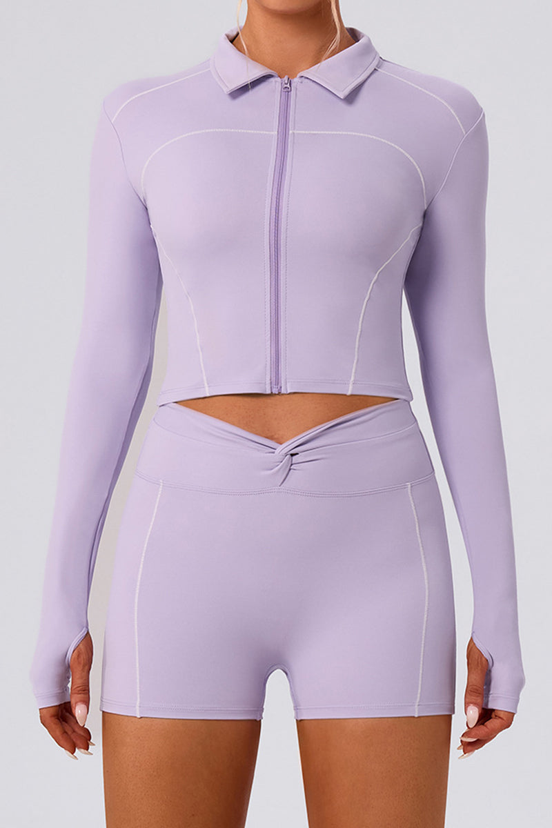 Seamless Performance Zip-Up Jacket