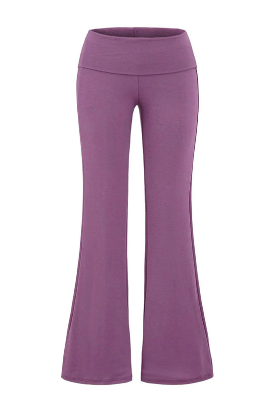 Flared Pants with Waist Detail