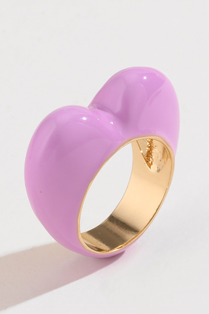 Heart-Shaped Statement Ring