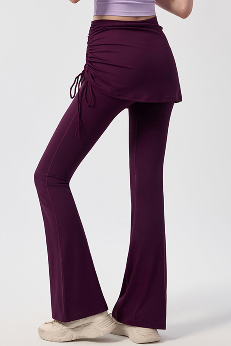 Ruched Skirted Active Leggings