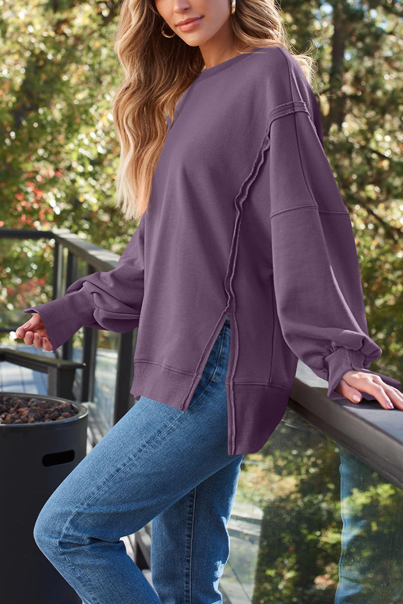 Oversized Dropped Shoulder Sweatshirt