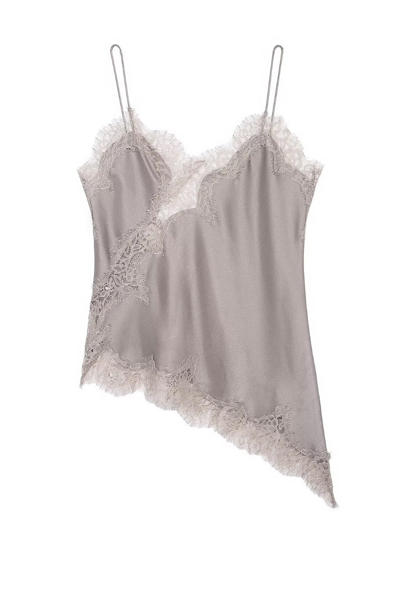 Elegant Lace Asymmetrical Camisole
