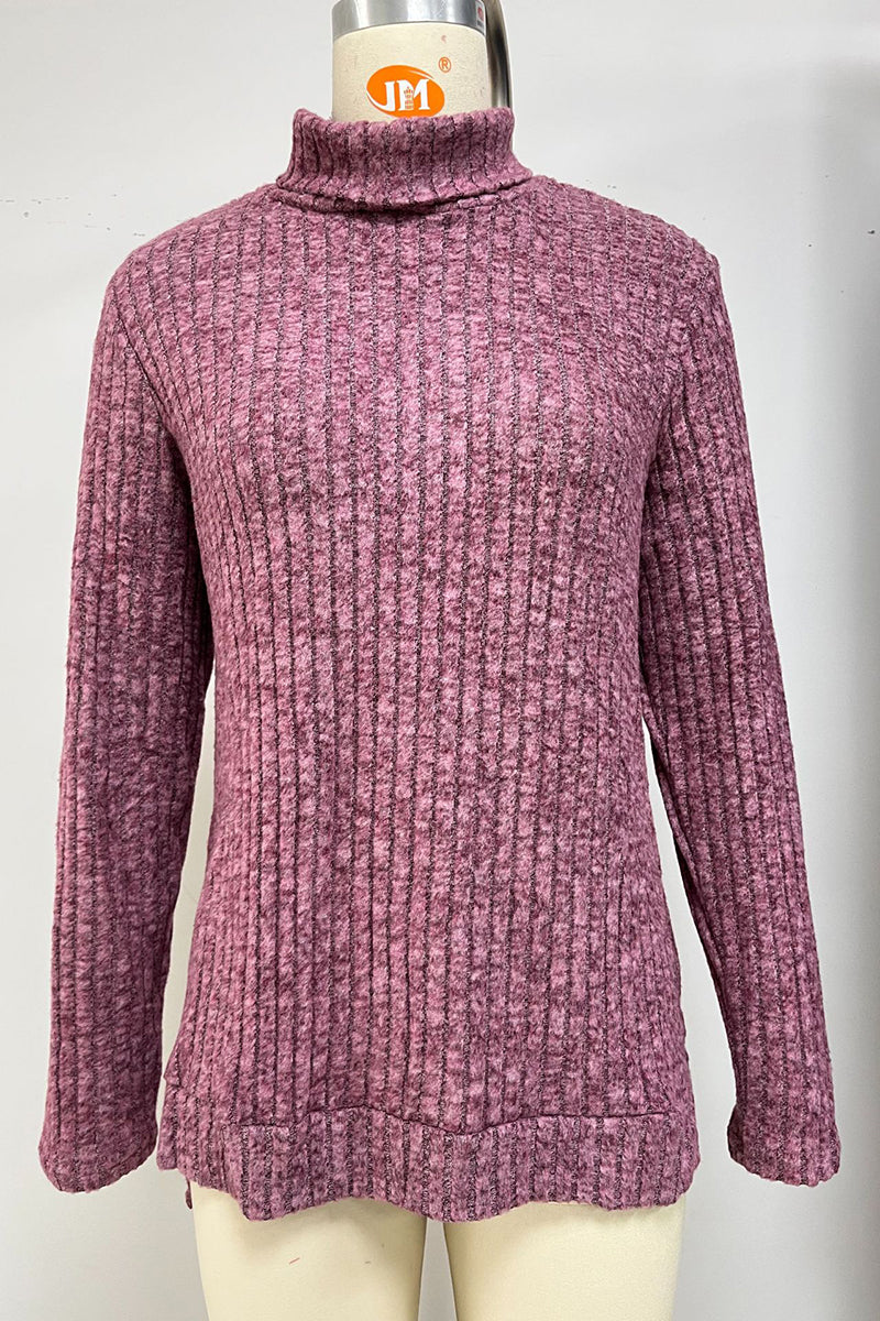 Cozy Turtleneck Long Sleeve Top