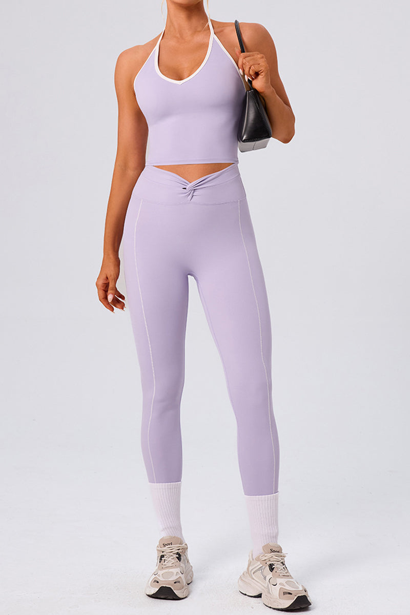 Halter Neck Sports Bra