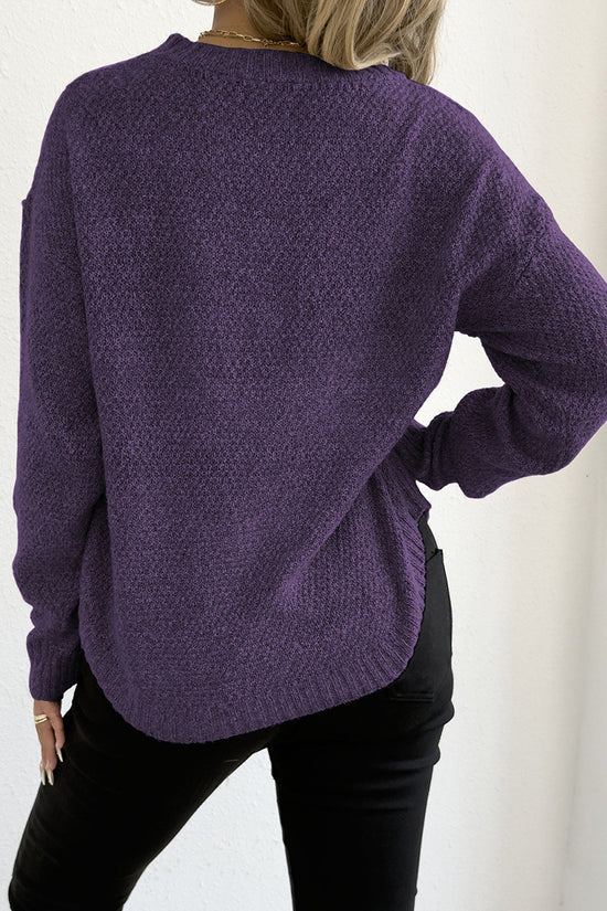 Cozy Knit Long Sleeve Sweater
