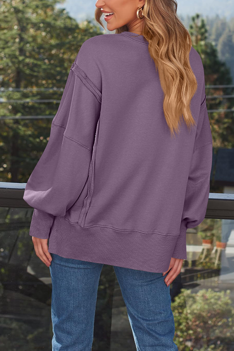 Oversized Dropped Shoulder Sweatshirt