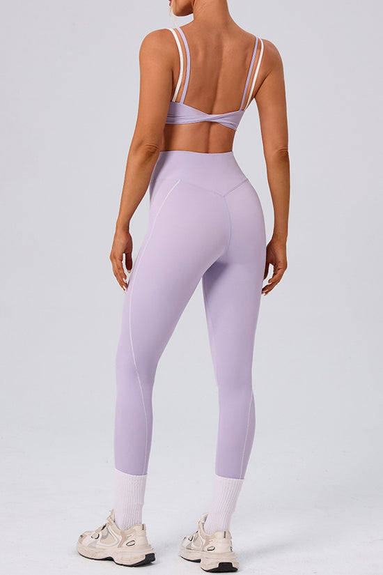Strap Detail Sports Bra