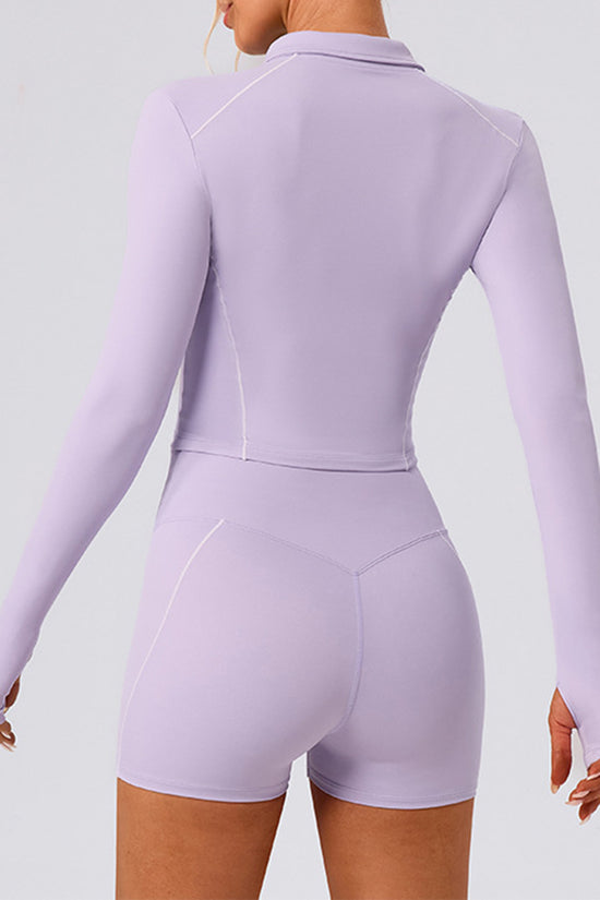 Seamless Performance Zip-Up Jacket