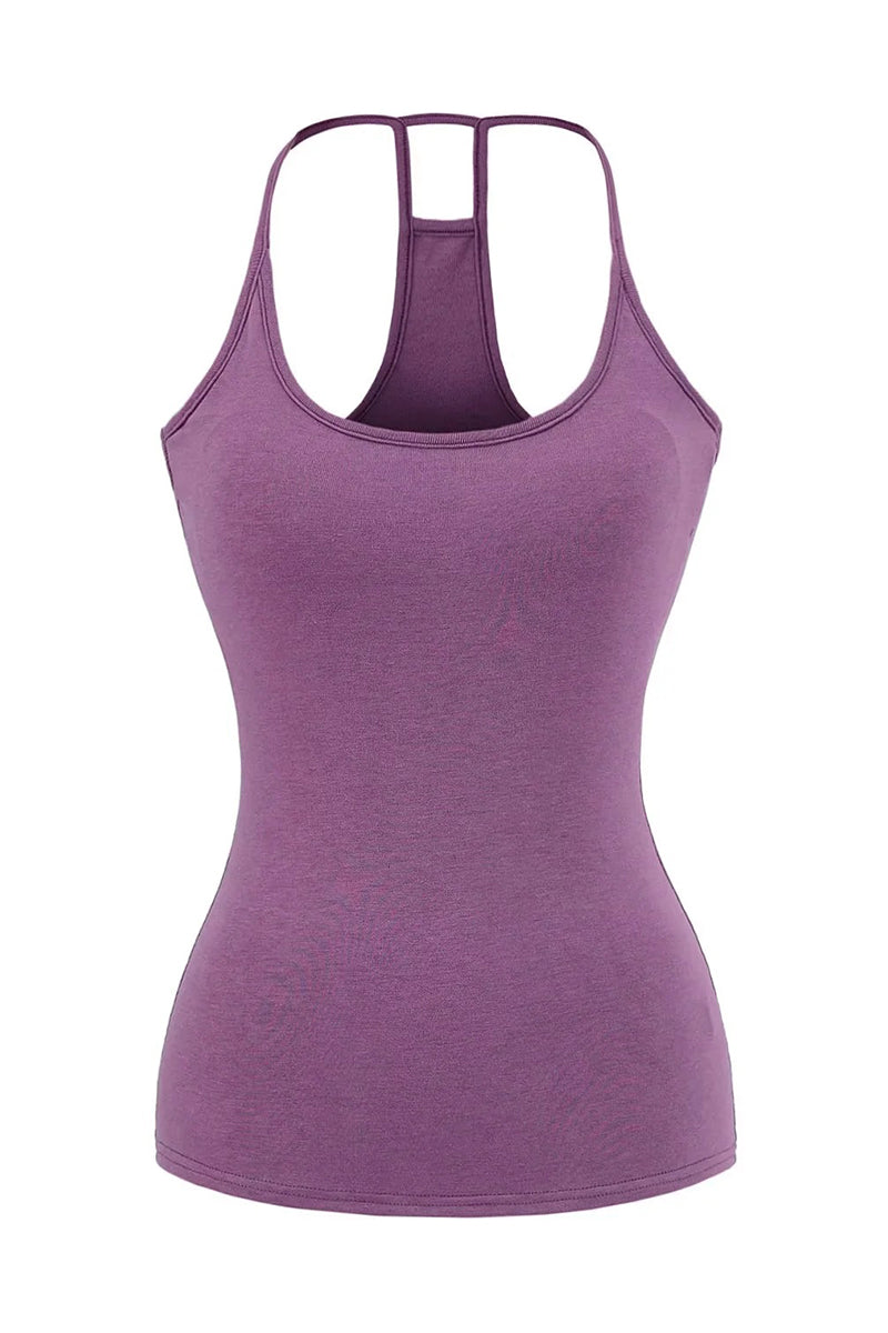 Racerback Sleeveless Active Tank Top