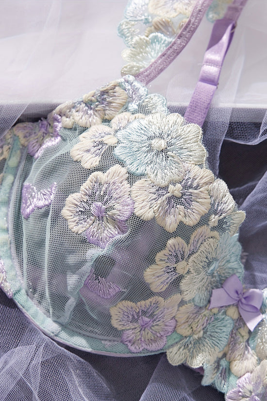 Floral Lace Lingerie Set