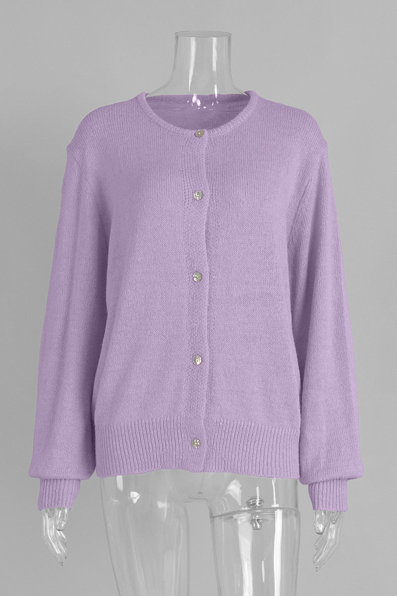 Classic Button-Up Cardigan