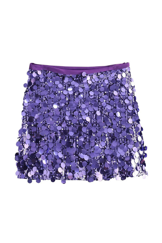 Sequin Glam Mini Skirt