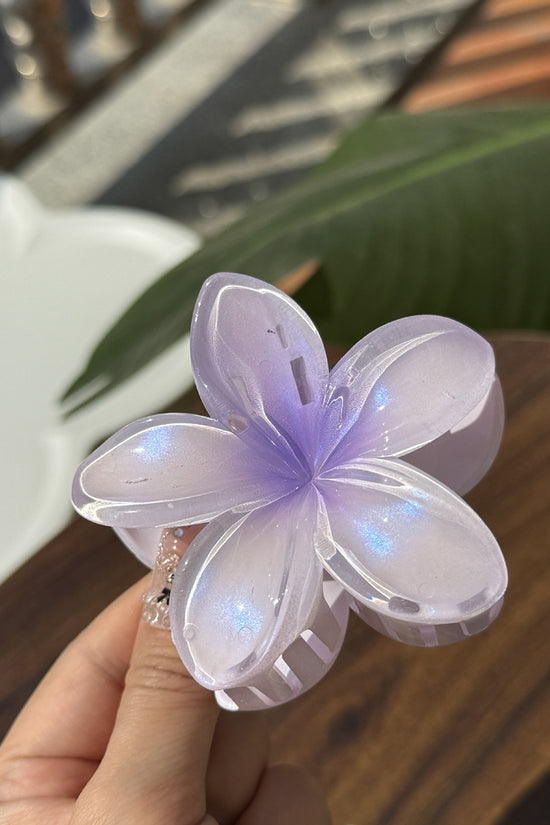 Tropical Floral Hair Claw