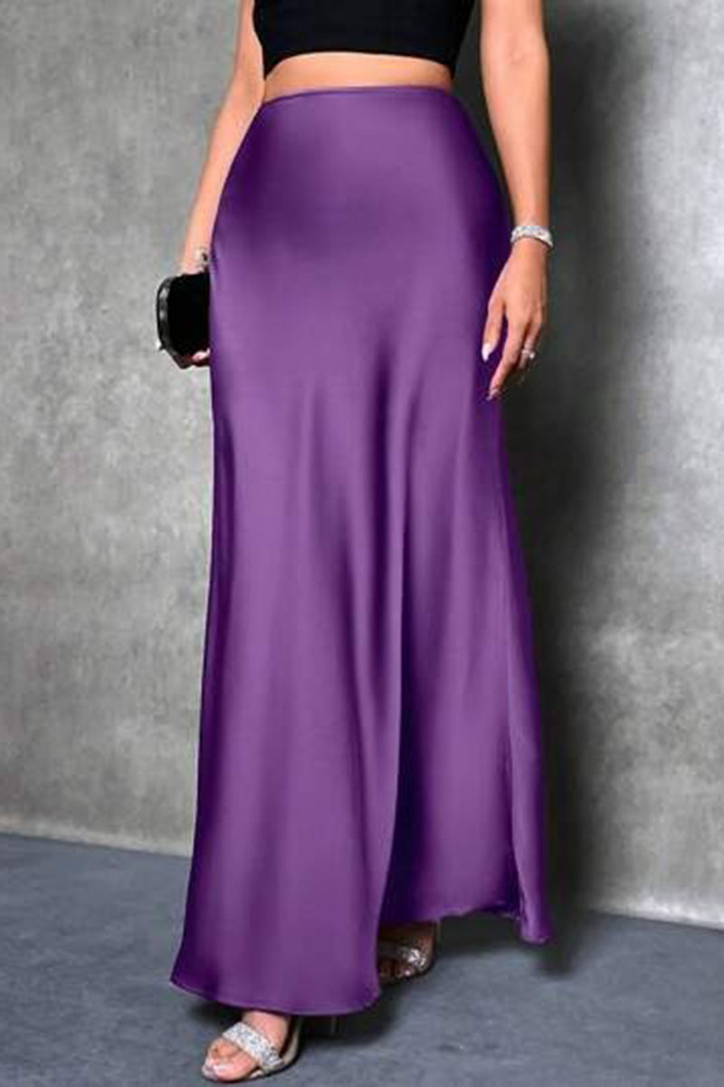 Elegant High-Waist Skirt