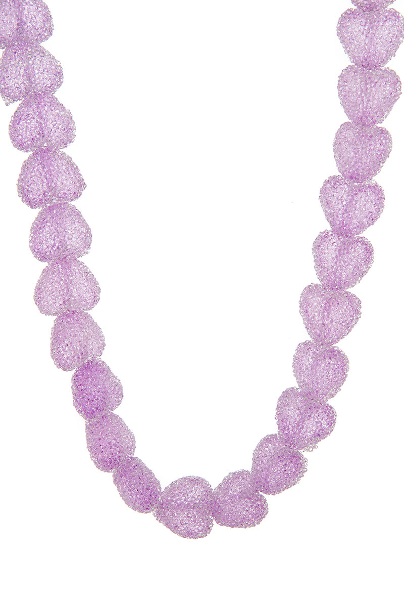 Candy Heart Beaded Necklace