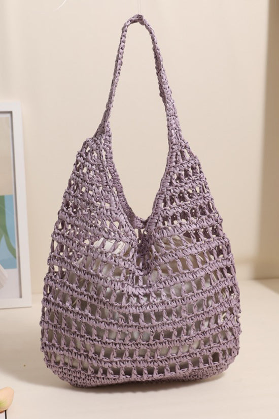 Chic Crochet Tote Bag